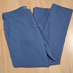 Banana Republic Men's Slate Blue Chino Casual or Golf Pants 38x30